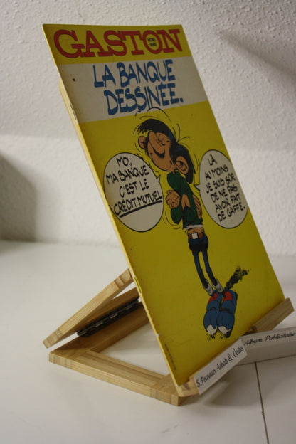 La Banque dessinée – Gaston – Franquin SEPP – Crédit Mutuel d’Alsace - publicitaire - 1983