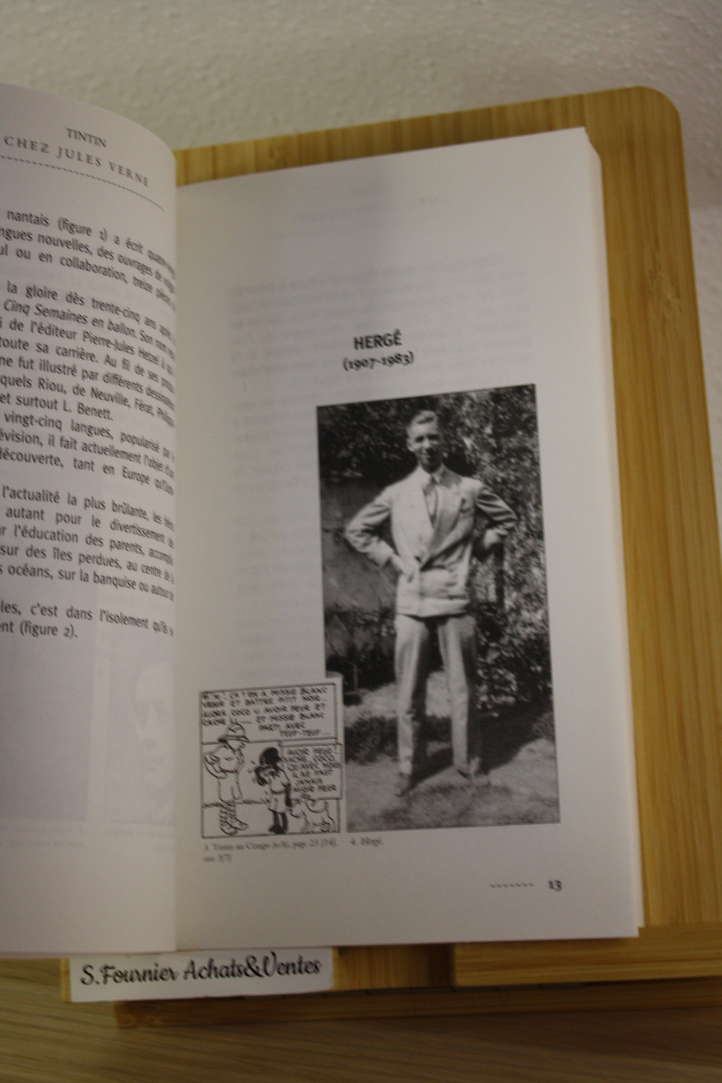 Tintin chez Jules Verne – Tintin - Tomasi Deligne – Lefranck – EO – 1998 – Ce n’est pas une BD