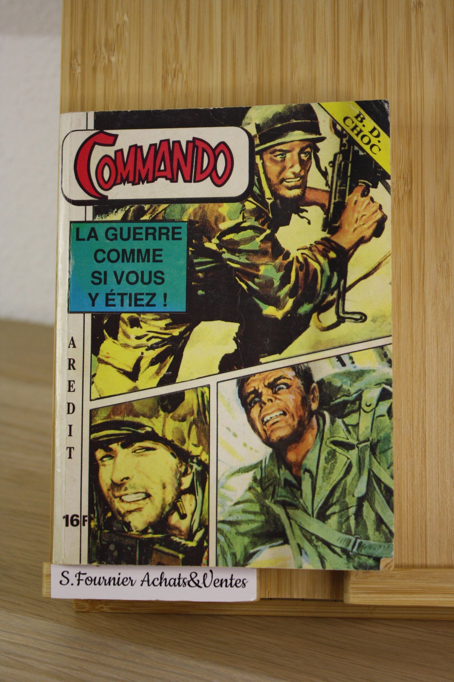 Album N°3 – Commando – Collectif – Arédit – Périodique – 1987