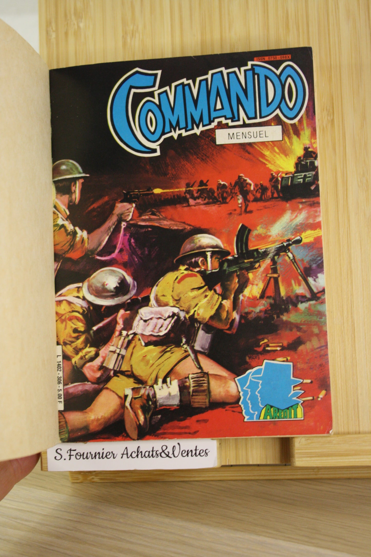Album N°3 – Commando – Collectif – Arédit – Périodique – 1987