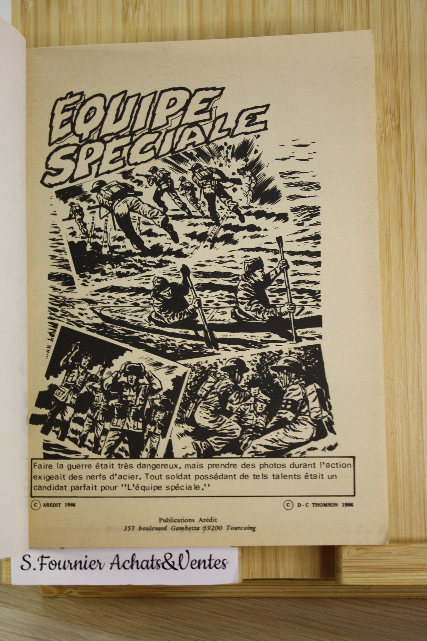 Album N°3 – Commando – Collectif – Arédit – Périodique – 1987