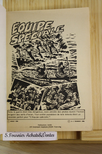 Album N°3 – Commando – Collectif – Arédit – Périodique – 1987