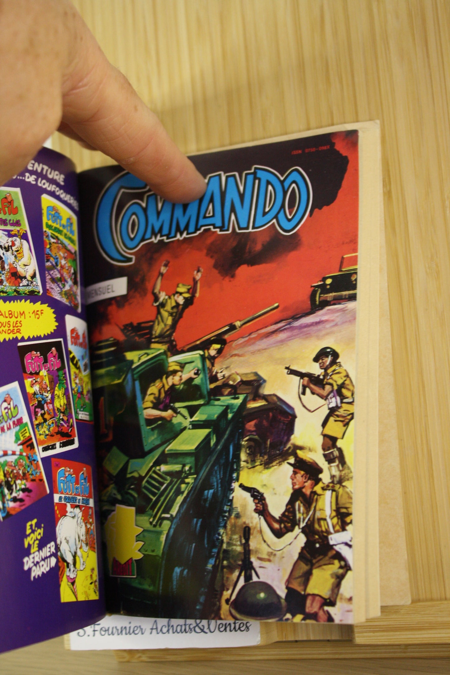 Album N°3 – Commando – Collectif – Arédit – Périodique – 1987