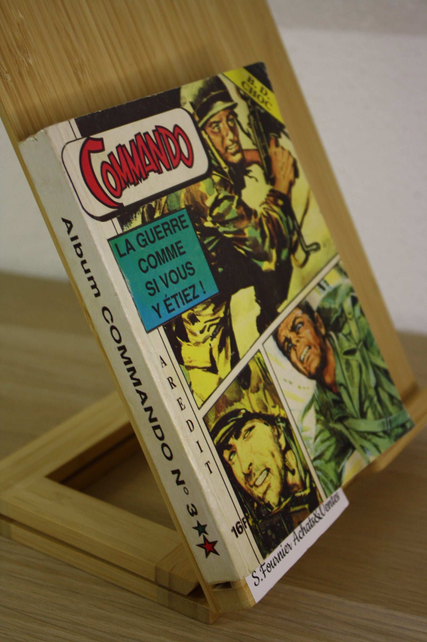 Album N°3 – Commando – Collectif – Arédit – Périodique – 1987