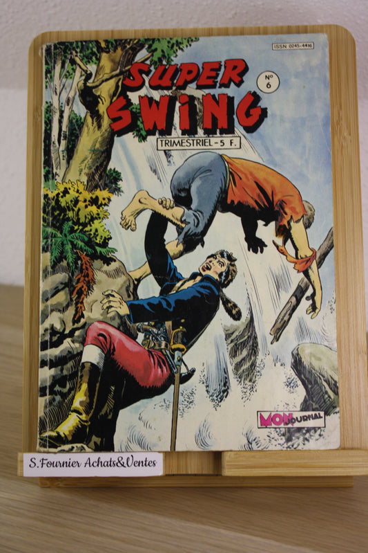 Le grand Réginald N°6 – Super Swing – Essegesse – Aventures et voyages – Périodique – 1981