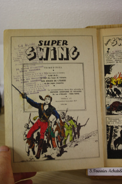 Le grand Réginald N°6 – Super Swing – Essegesse – Aventures et voyages – Périodique – 1981