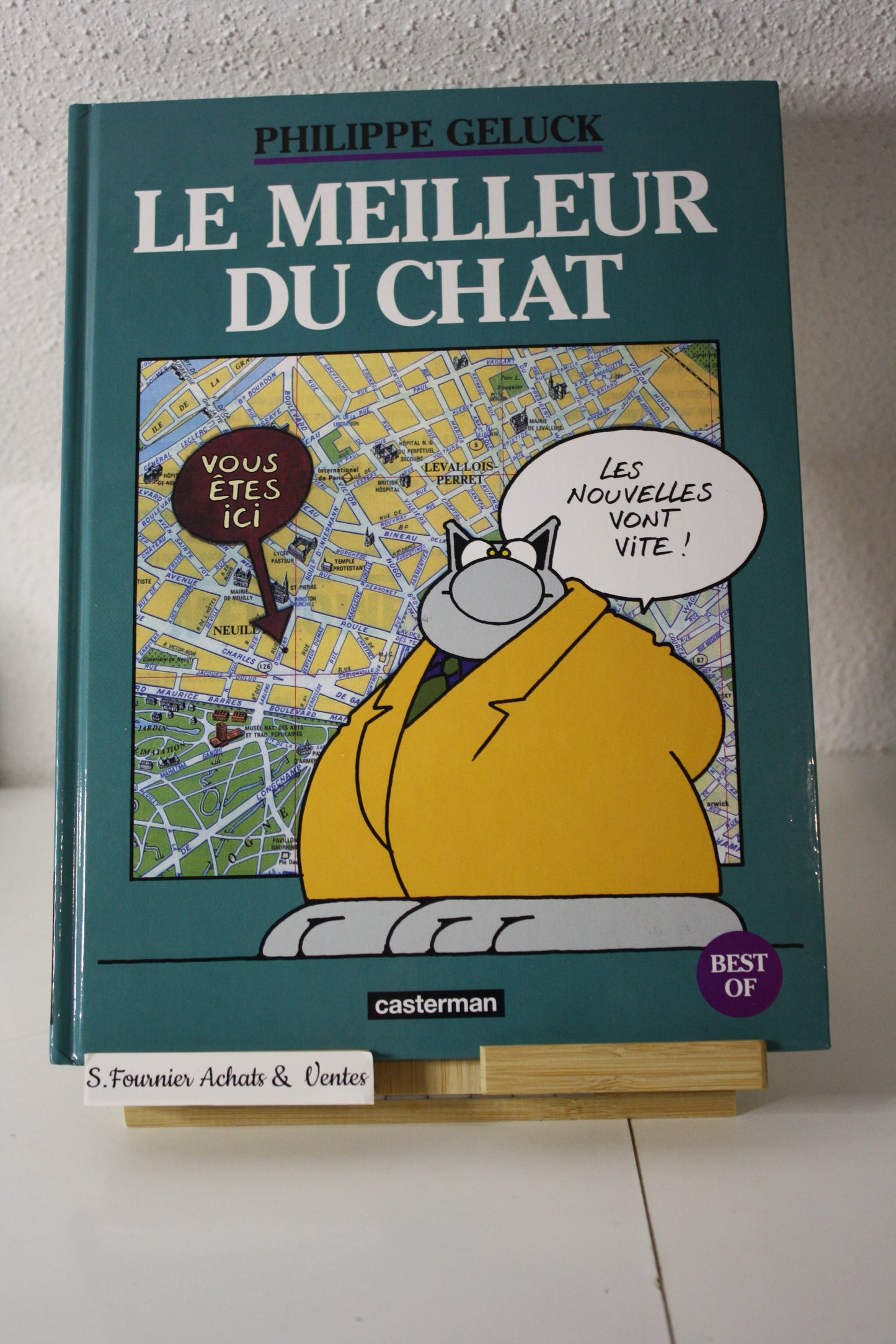 Le meilleur du Chat – Le chat – Phillipe Geluck - Casterman – Réédition - 1994