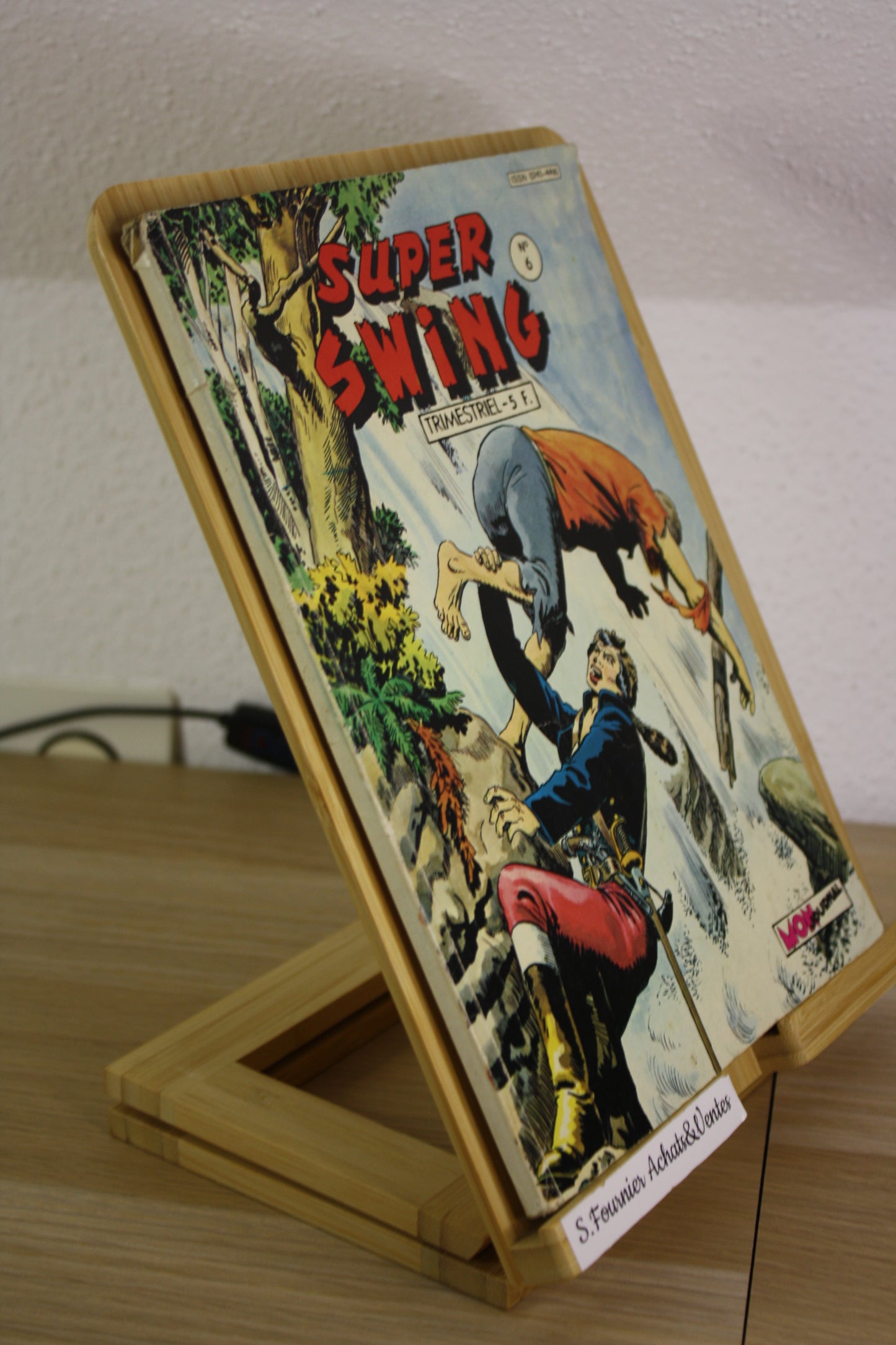 Le grand Réginald N°6 – Super Swing – Essegesse – Aventures et voyages – Périodique – 1981