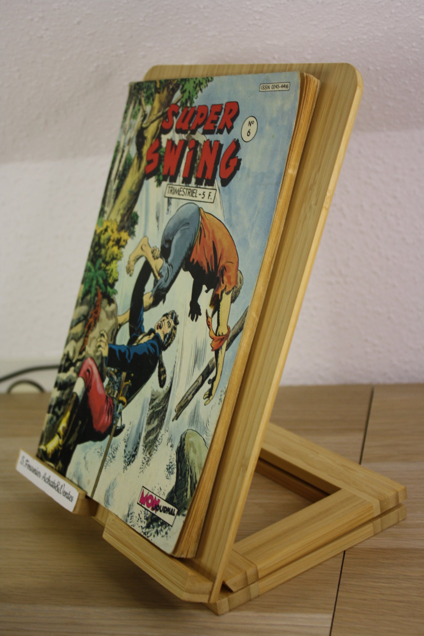 Le grand Réginald N°6 – Super Swing – Essegesse – Aventures et voyages – Périodique – 1981