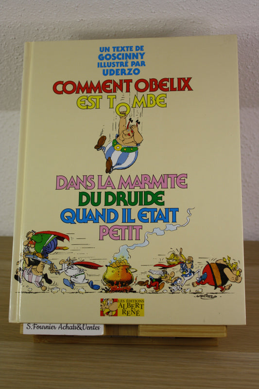 Comment Obélix est tombé dans la marmite du druide – Astérix – Goscinny Uderzo – Albert René – Réédition – 2005
