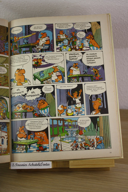 Falx Aurea – Astérix – Goscinny Uderzo Rubri castellanus – Ehapae – EO – 1975 – Latin
