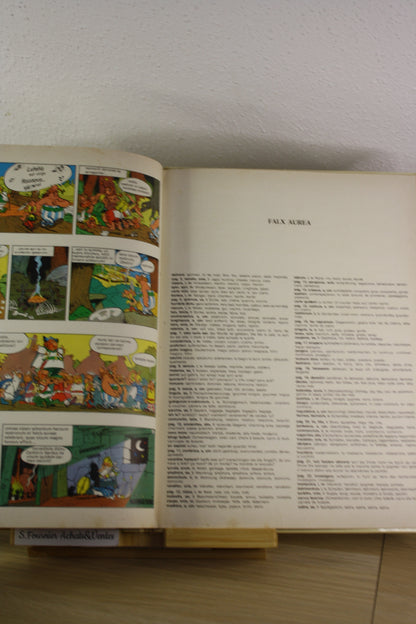Falx Aurea – Astérix – Goscinny Uderzo Rubri castellanus – Ehapae – EO – 1975 – Latin