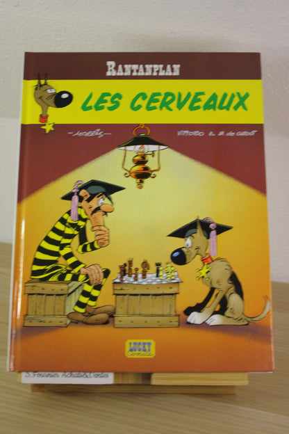 Les cerveaux – Rantanplan – Vittoro De groot – Lucky Comics – Publicitaire – 2001