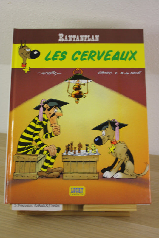 Les cerveaux – Rantanplan – Vittoro De groot – Lucky Comics – Publicitaire – 2001