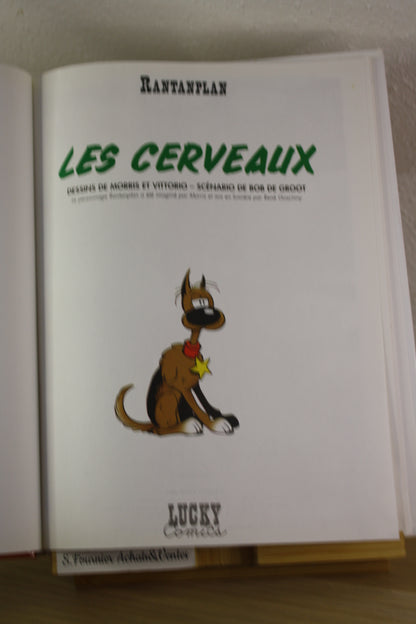 Les cerveaux – Rantanplan – Vittoro De groot – Lucky Comics – Publicitaire – 2001