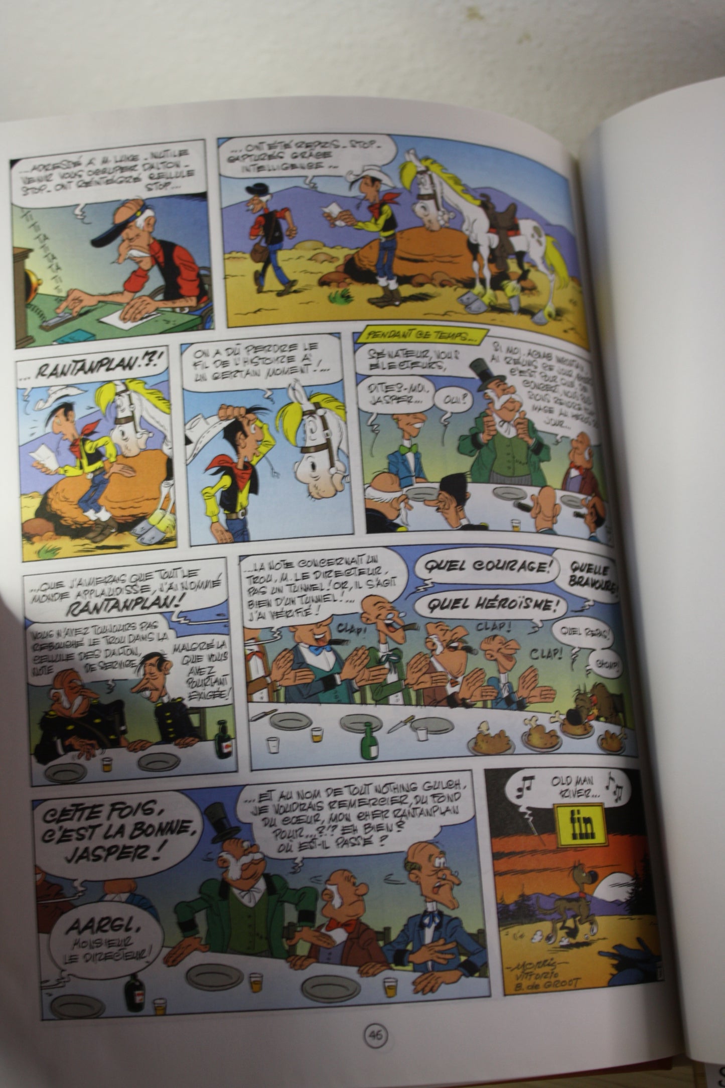 Les cerveaux – Rantanplan – Vittoro De groot – Lucky Comics – Publicitaire – 2001