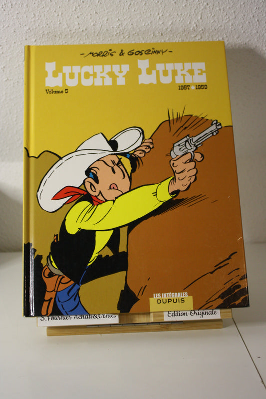 L’intégral Volume 5 – Lucky Luke – Morris et Goscinny - Dupuis - EO – 2005