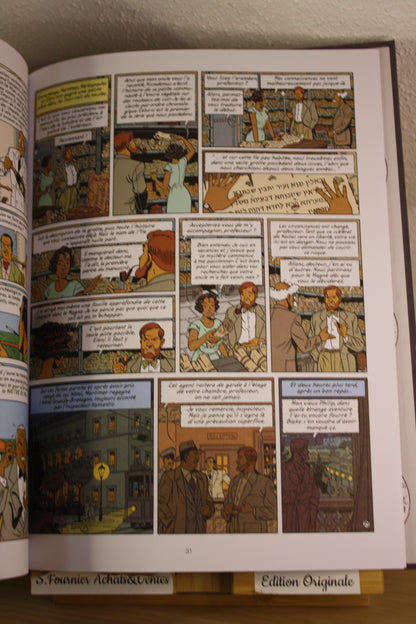 La malédiction des trente derniers – Blake et Mortimer –Hamme Sterne Spiegeleer – Blake et Mortimer – EO – 2009