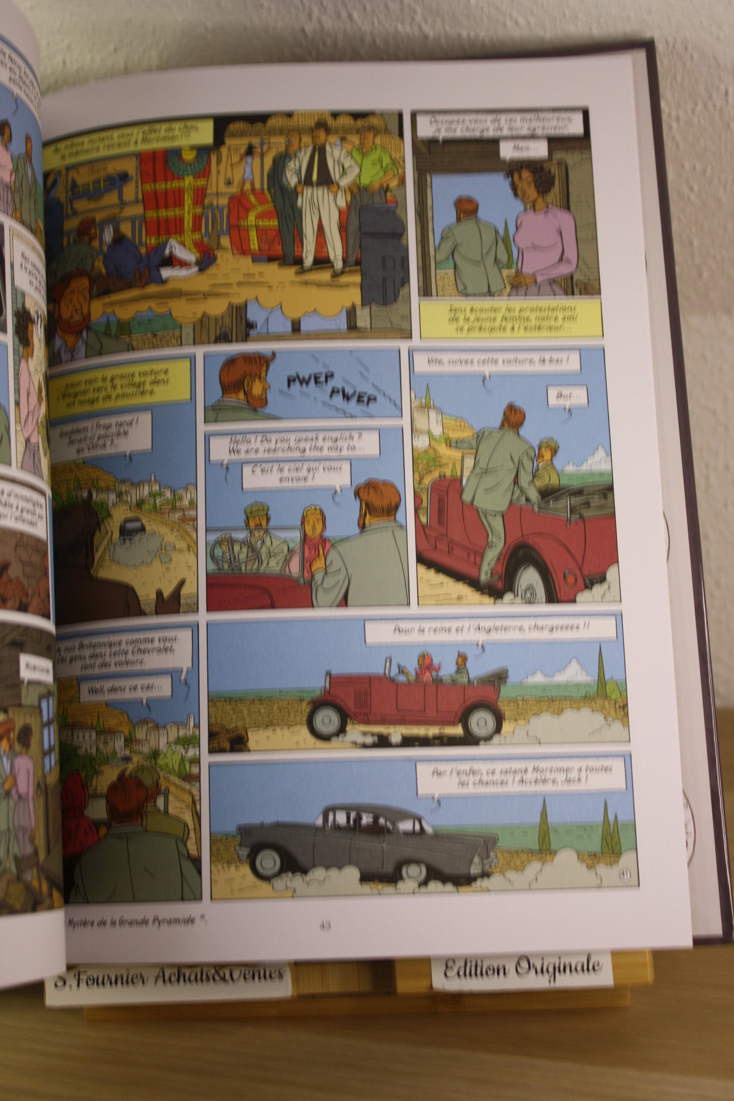 La malédiction des trente derniers – Blake et Mortimer –Hamme Sterne Spiegeleer – Blake et Mortimer – EO – 2009