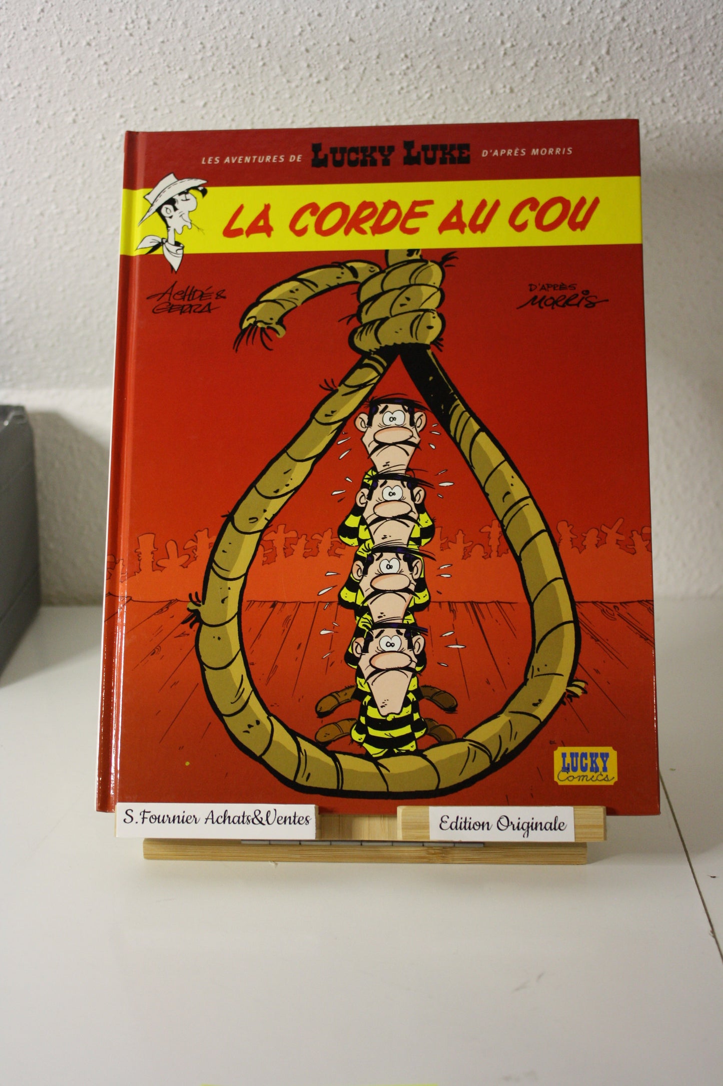 La corde au cou – Lucky Luke - Morris, Achdés et Gerra - Lucky Comics - EO - 2006