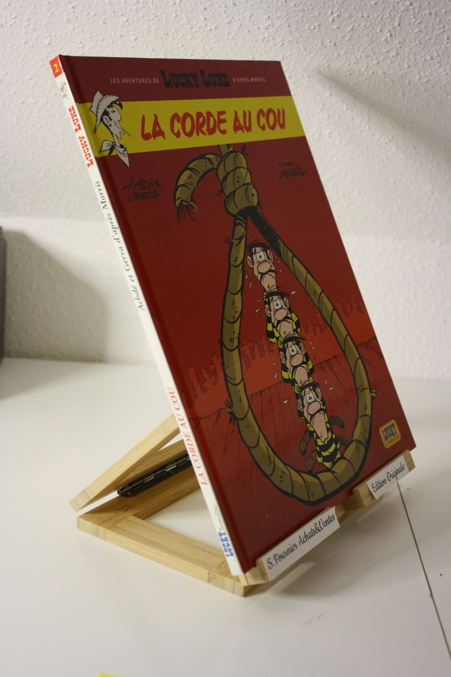 La corde au cou – Lucky Luke - Morris, Achdés et Gerra - Lucky Comics - EO - 2006