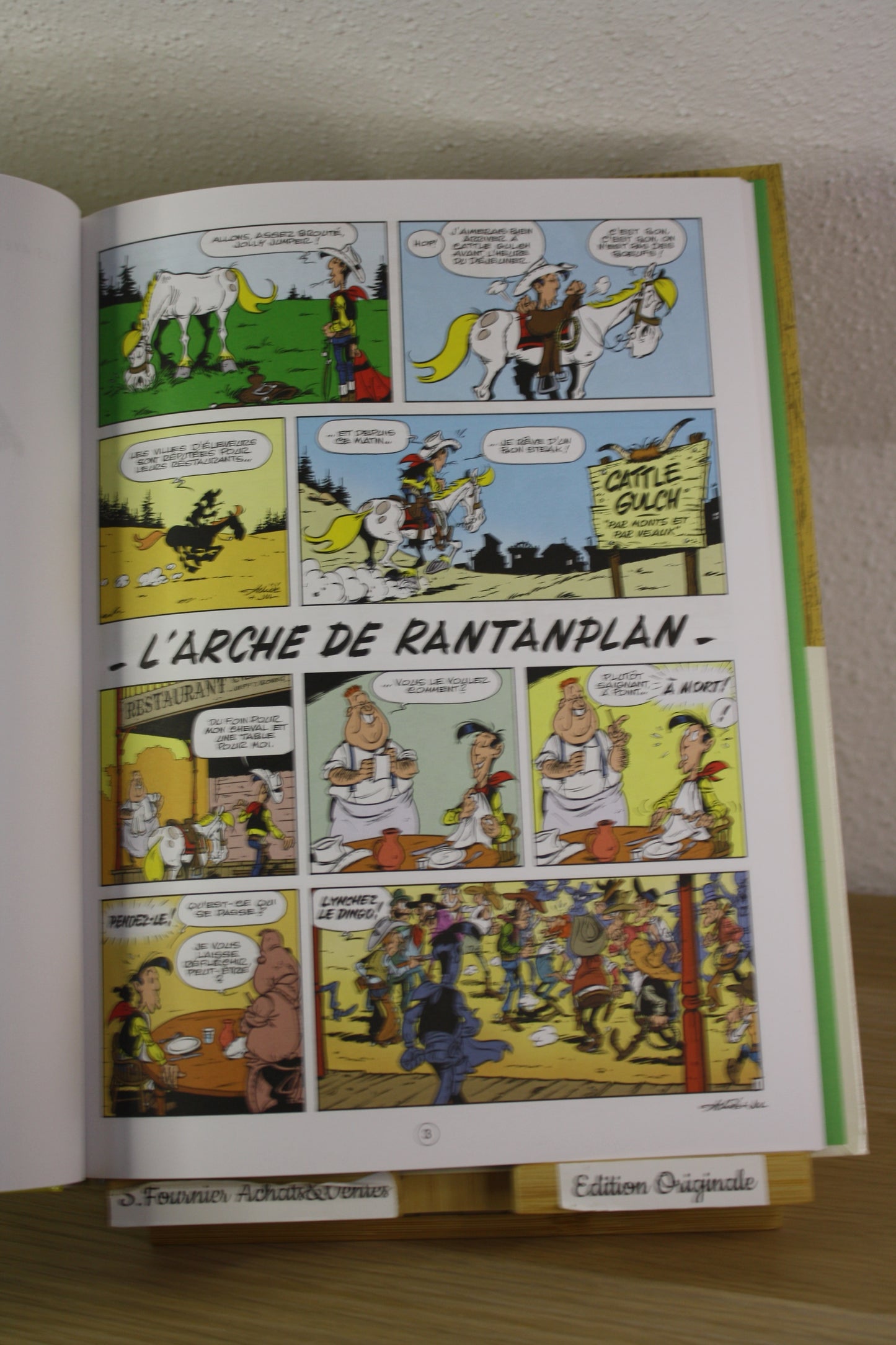 L’arche de Rantanplan – Les aventures de Lucky Luke – Achdé Jul – Lucky Comics – EO – 2022