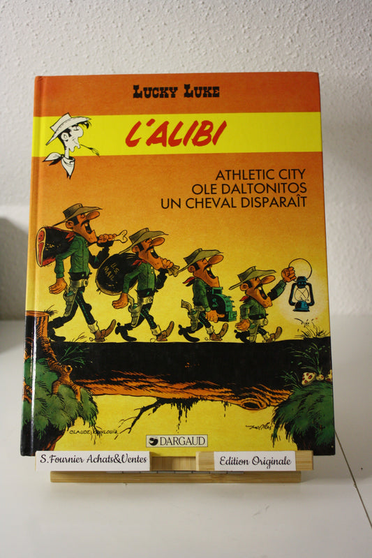 L’alibi – Lucky Luke – Morris et Guylouis - Dargaud - EO - 1987
