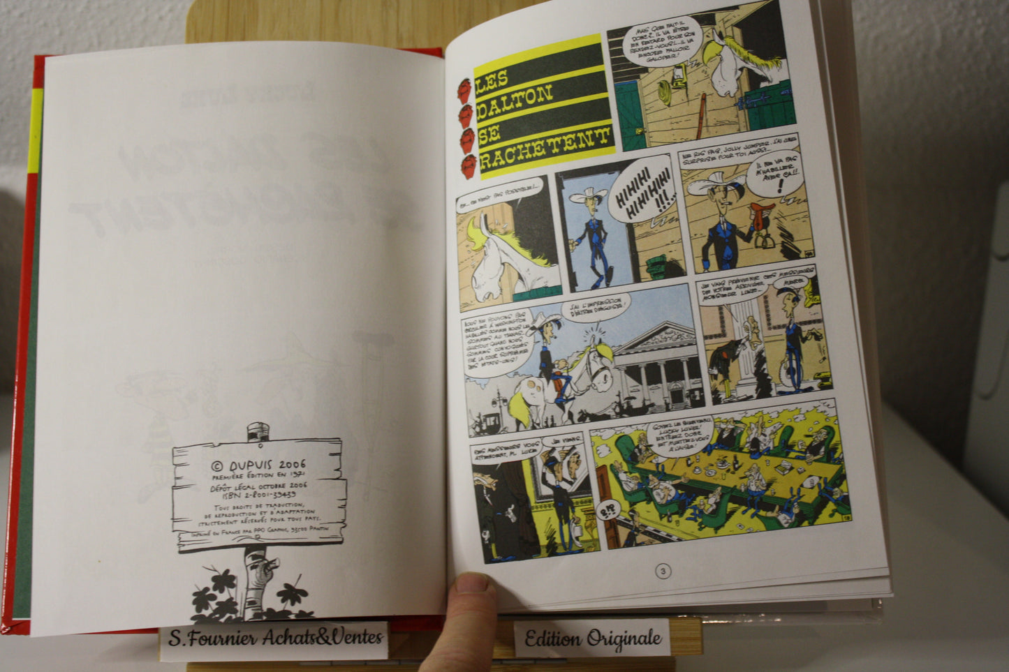 Les dalton se rachètent – Lucky Luke – Morris et Goscinny - Dupuis - Publicitaire - 2006 - Le Figaro