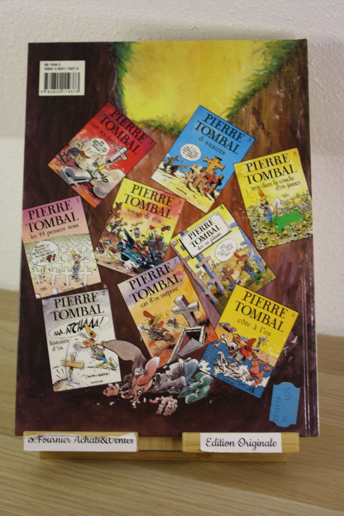 Voyage de n’os – ¨Pierre Tombal – Cauvin Hardy – Dupuis – EO – 1992