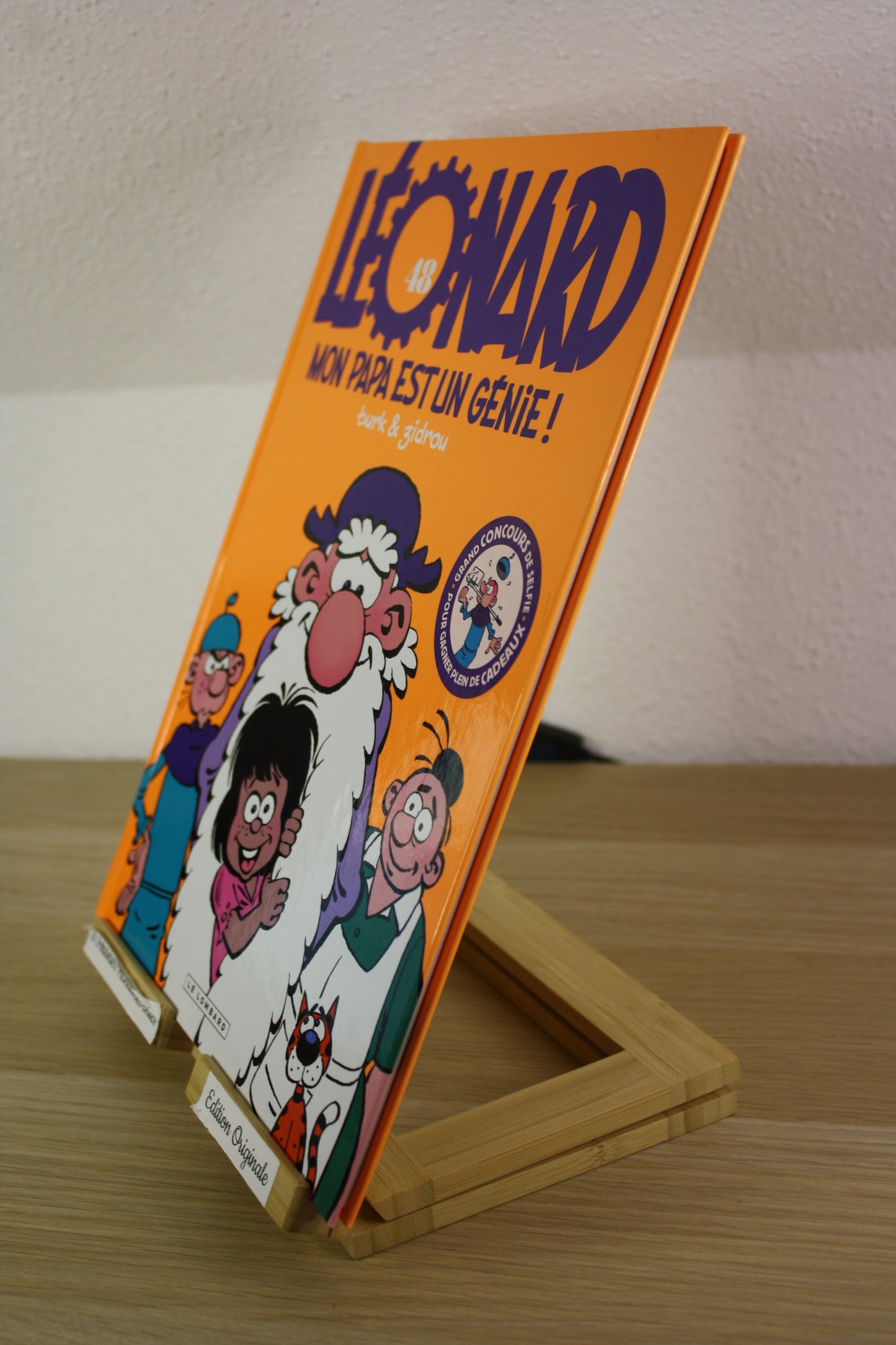 Mon papa est un génie – Léonard – Turk Zidrou – Le Lombard – EO – 2017
