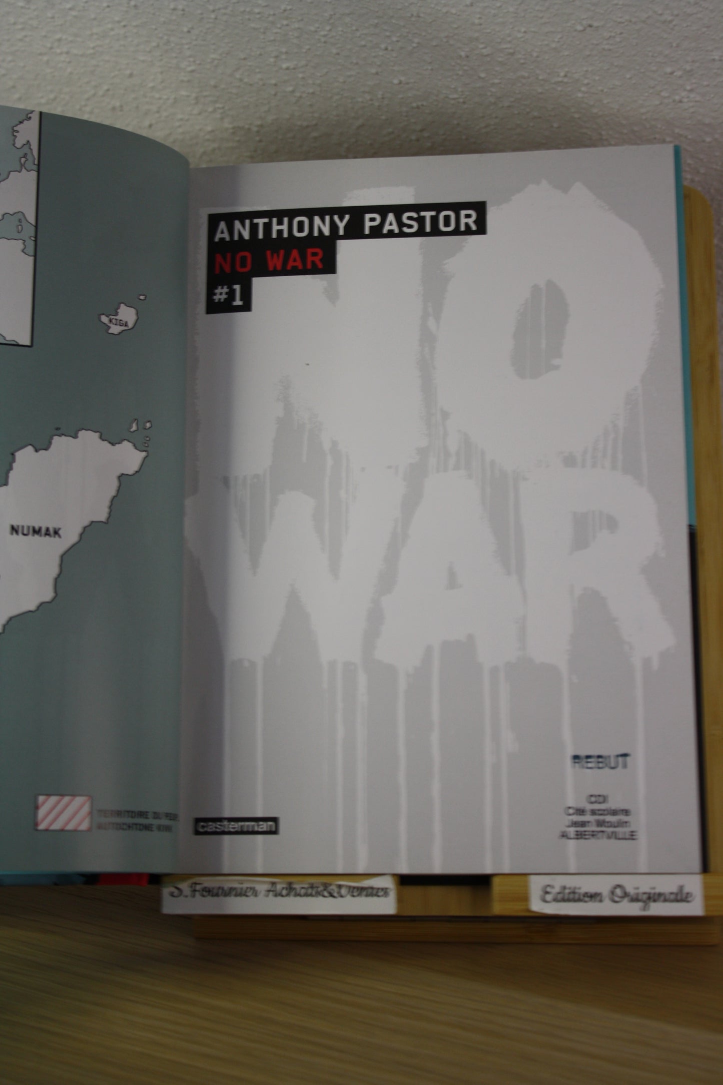 #1 – No War – Pastor – Casterman – EO – 2019