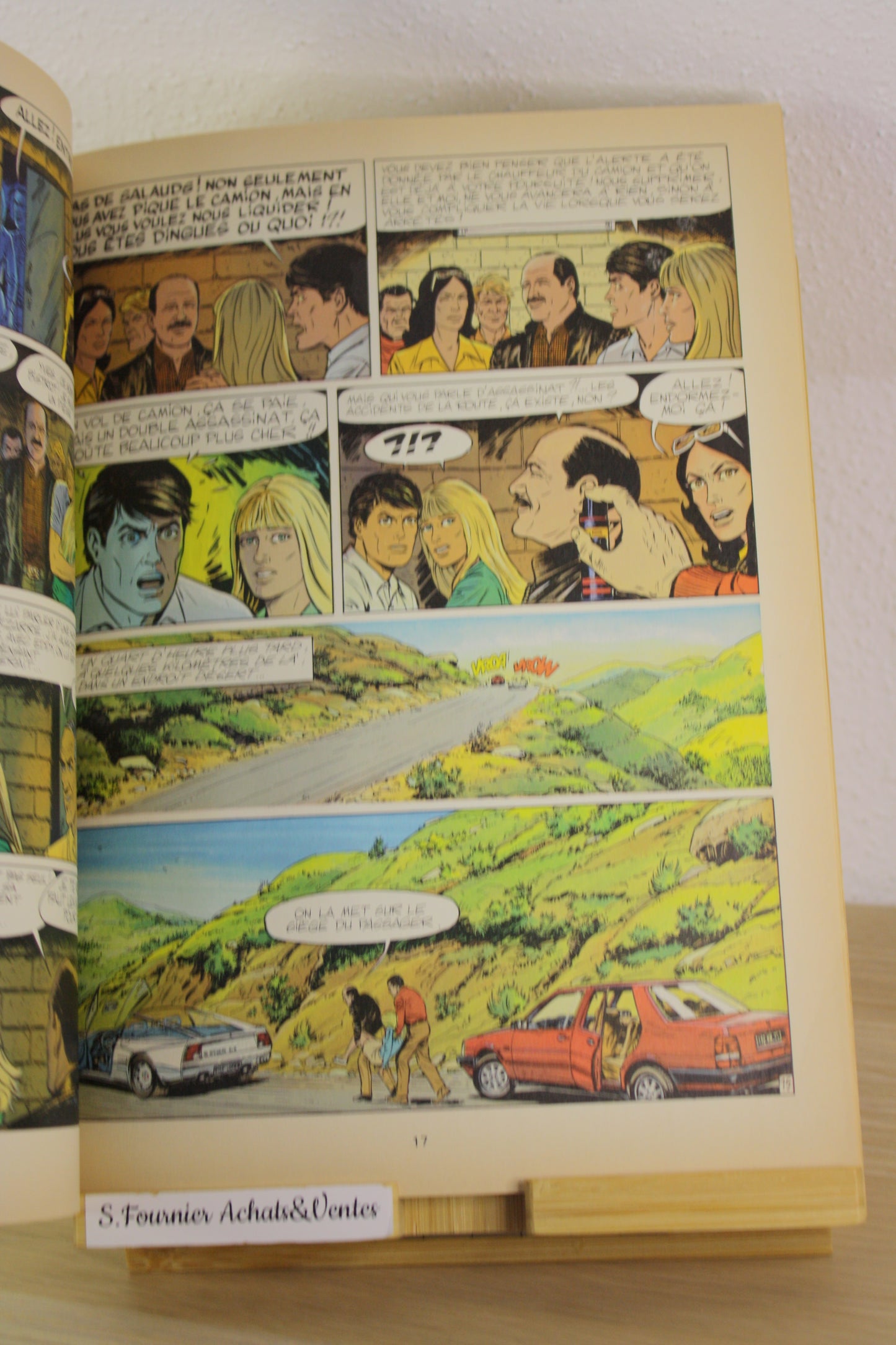 Catégorie poids lourds – Michel Vaillant – Graton – Graton éditeur – Publicitaire – 1987 – Elf et Antar