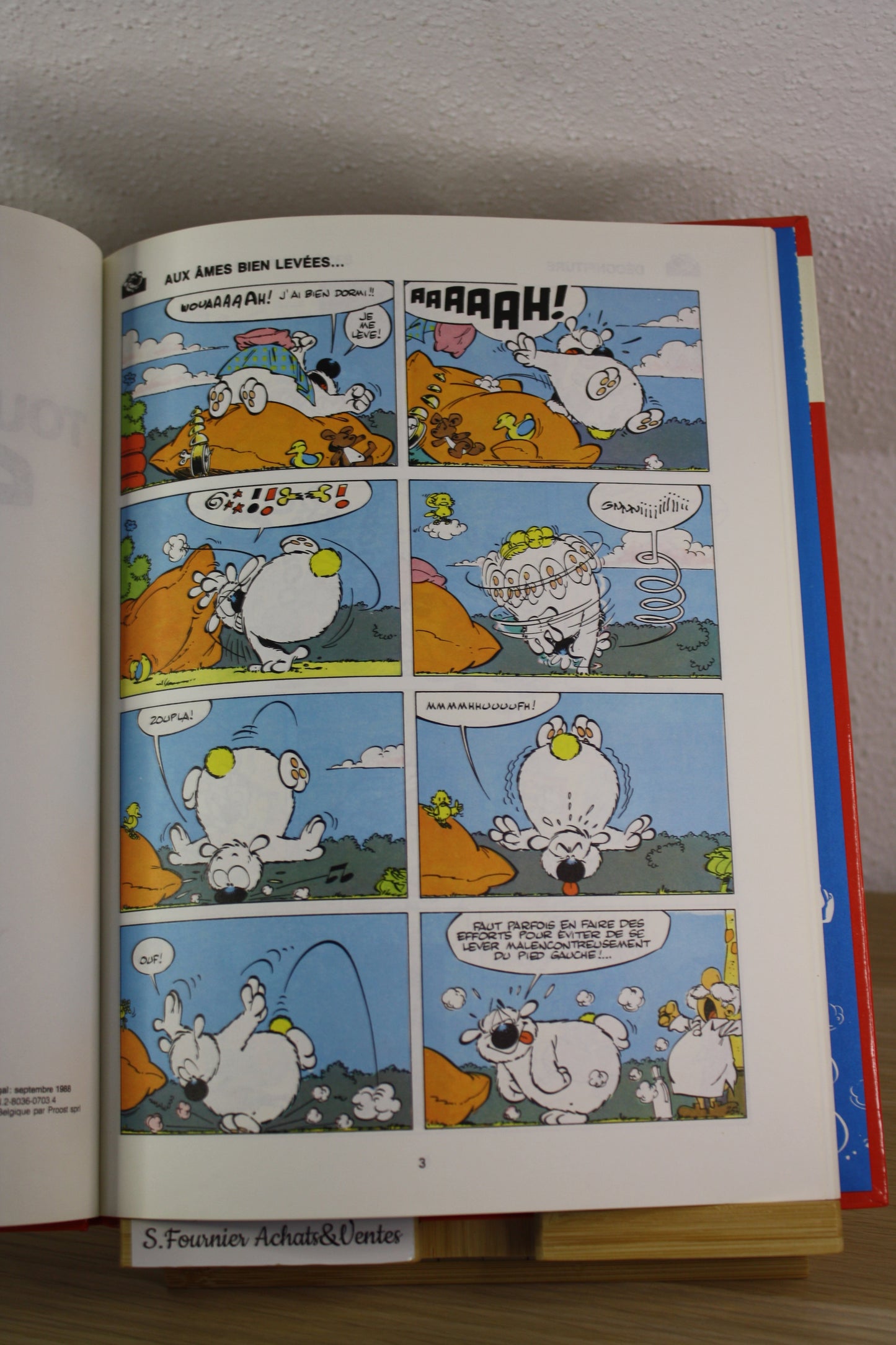 Tout en caressant Cubitus – Cubitus – Dupa – Lombard – EO – 1988