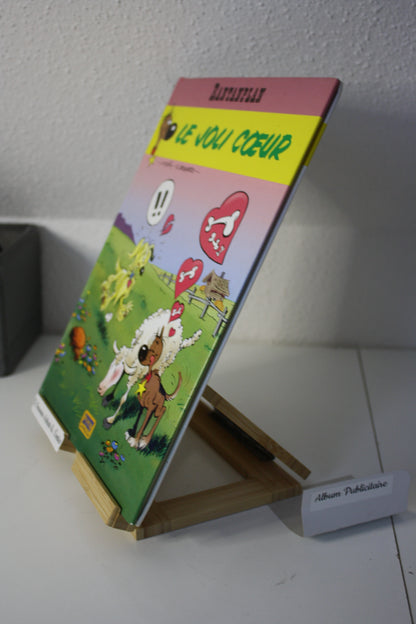 Le Jolie cœur – Rantanplan –Morris, Léonardino - Lucky Comics – Publicitaire – 2003 - BP France