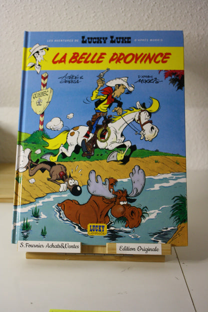 La Belle Province – Lucky Luke –  Achdés et Gerra - Lucky Comics- EO -2004