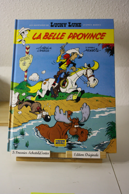 La Belle Province – Lucky Luke –  Achdés et Gerra - Lucky Comics- EO -2004