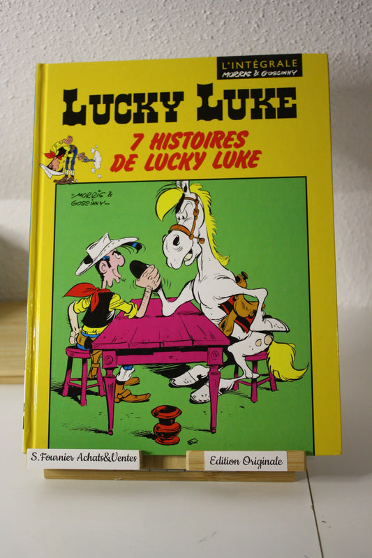 7 Histoires de Lucky Luke – Lucky Luke –  Goscinny Morris - Télé 7 jours – Réédition - 2014