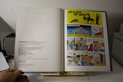 Sur la piste des Daltons – Lucky Luke – Morris et Goscinny - Télé 7 jours – Publicitaire - 2014
