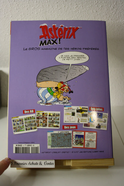 Astérix Max n°4  – Astérix - Goscinnny Uderzo – Hachette - Trimestriel - 2017 – Décembre