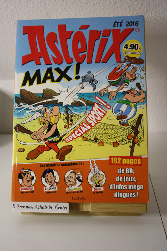 Astérix Max 1H – Astérix - Uderzo Goscinny - Hachette - Mensuel - 2016 - Spécial été 2016
