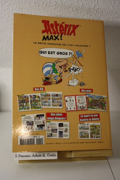Astérix Max 1H – Astérix - Uderzo Goscinny - Hachette - Mensuel - 2016 - Spécial été 2016