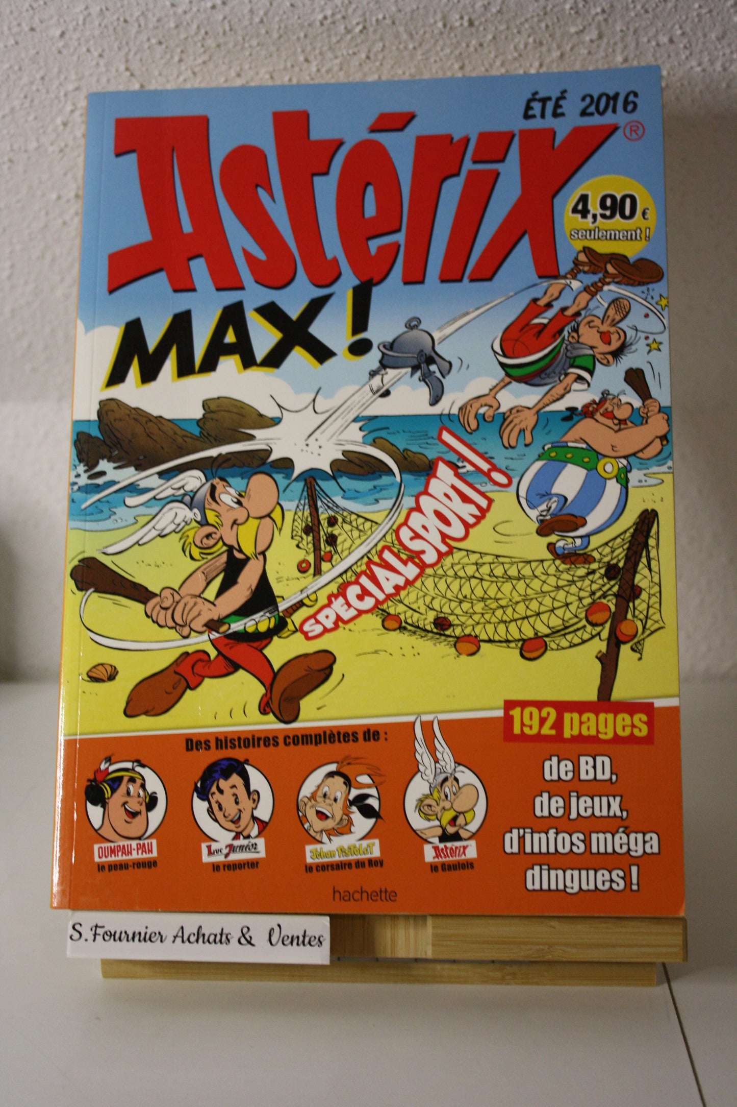 Astérix Max 1H – Astérix - Uderzo Goscinny - Hachette - Mensuel - 2016 - Spécial été 2016
