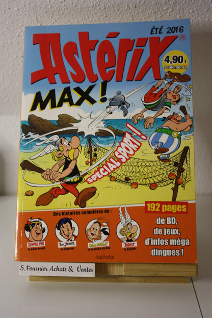Astérix Max 1H – Astérix - Uderzo Goscinny - Hachette - Mensuel - 2016 - Spécial été 2016