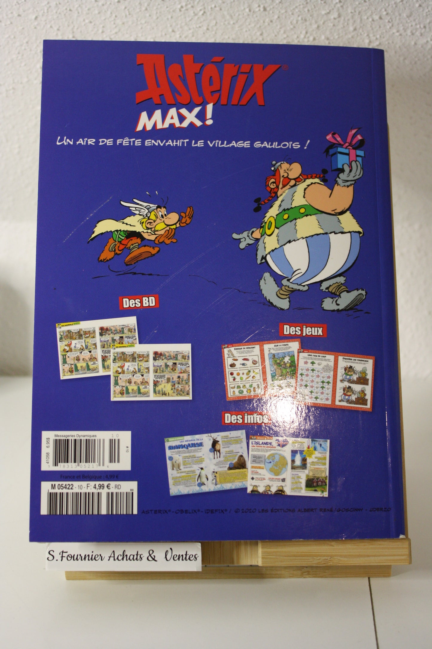 Astérix Max n°10 – Astérix - Goscinny Uderzo - Hachette - Trimestriel - 2020 – Décembre
