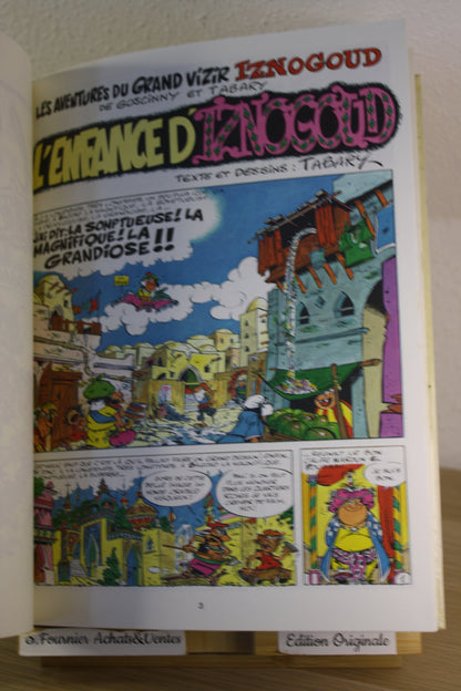 L‘enfance d’Iznogoud – Iznogoud – Goscinny Tabary – Glénat Edition – EO – 1981
