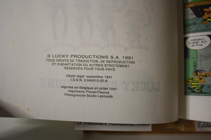 L’amnésie des Dalton – Lucky Luke - Morris, Fauche et Léturgie - Lucky Production - EO - 1991
