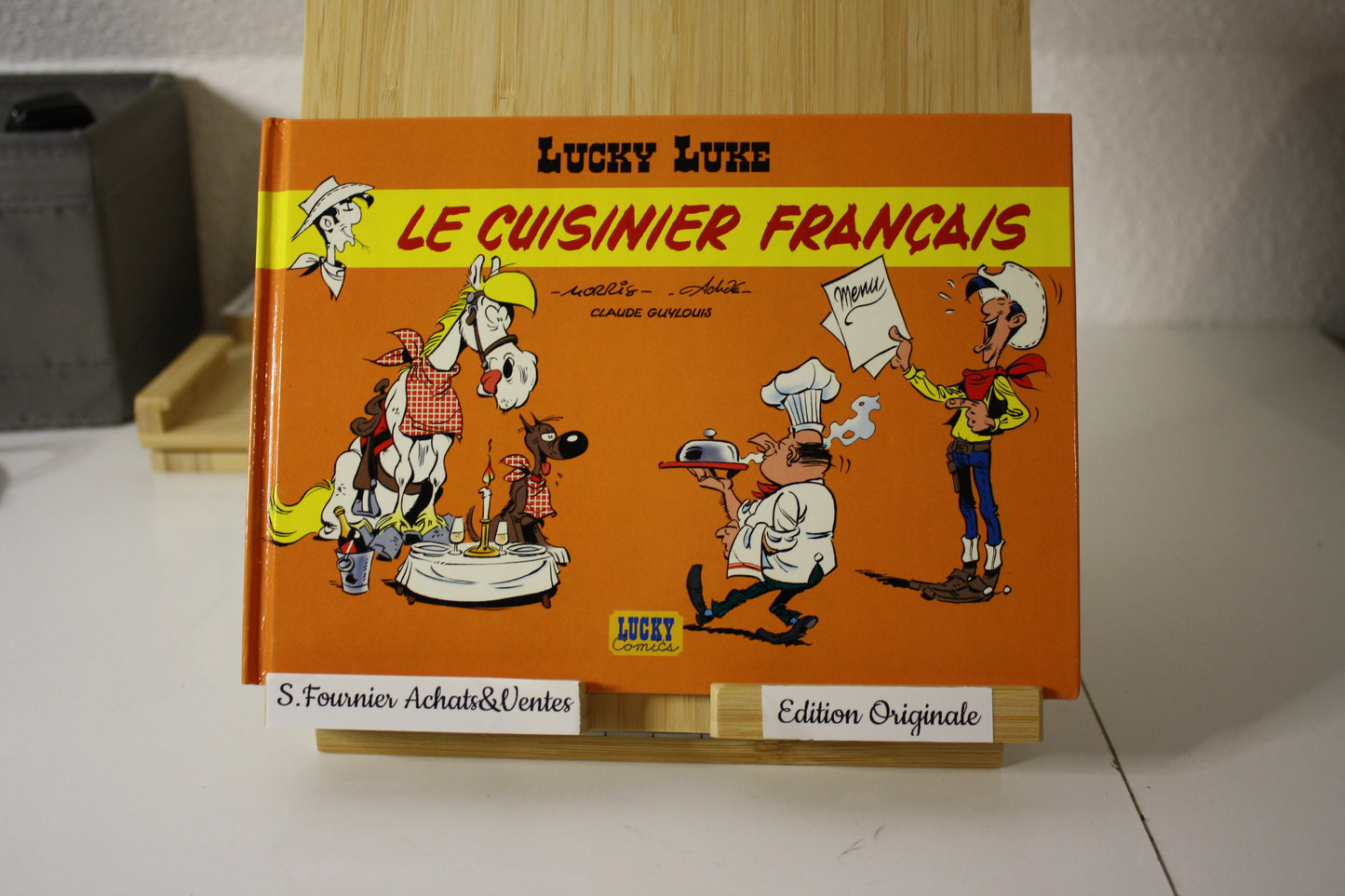 Le Cuisinier Français – Lucky Luke - Morris, Auche et Guylouis - Lucky Production - EO - 2003