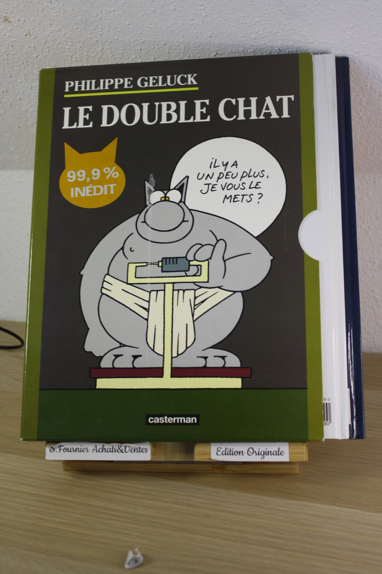 Coffret « Le double chat » – Le Chat – Geluck – Casterman – EO – 1999