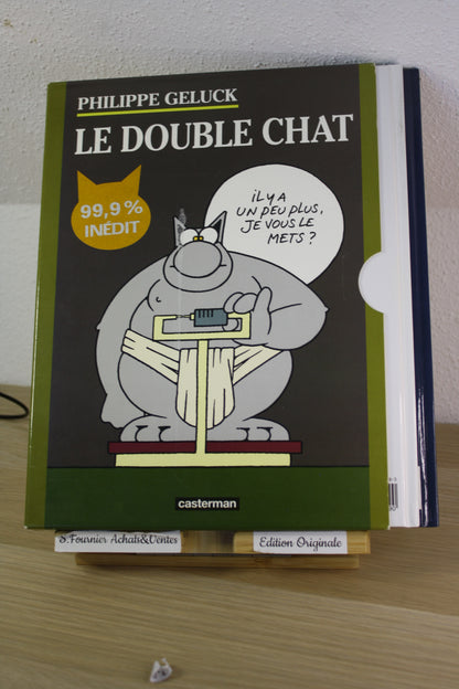 Coffret « Le double chat » – Le Chat – Geluck – Casterman – EO – 1999