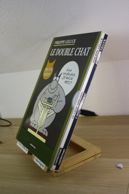Coffret « Le double chat » – Le Chat – Geluck – Casterman – EO – 1999